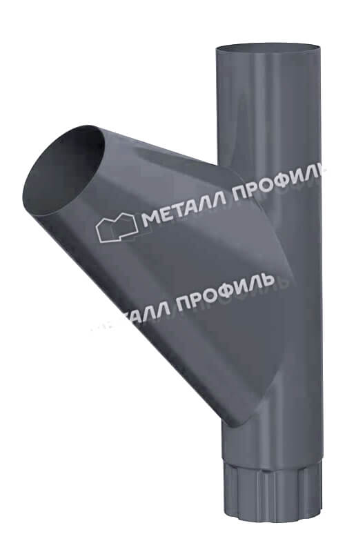 Тройник трубы Foramina Freeze D100 (FRZ_D-01-GreyGrey-0.5) в Клину