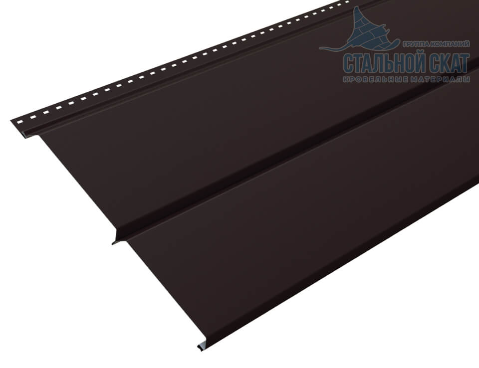 Фото: Сайдинг Lбрус-XL-14х335 (VALORI-20-DarkBrown-0.5) в Клину