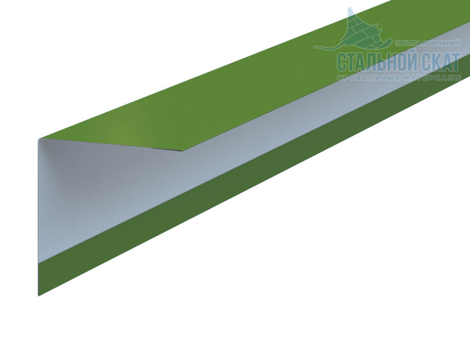 Планка угла наружного 50х50х3000 NormanMP (ПЭ-01-6018-0.5) в Клину