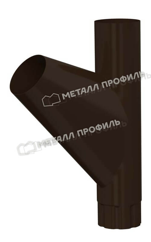 Тройник трубы Foramina Freeze D100 (FRZ_D-01-DarkBrownDarkBrown-0.5) в Клину