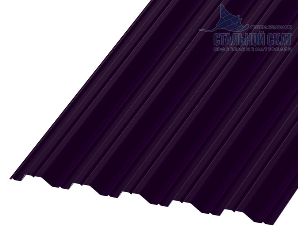 Профнастил НС35 х 1000 - B (VALORI-20-Violet-0.5)