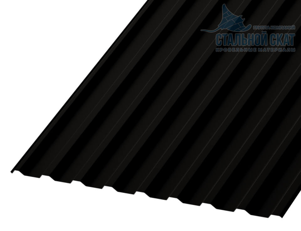 Профнастил МП20 х 1100 - R (VikingMP E-20-9005-0.5)