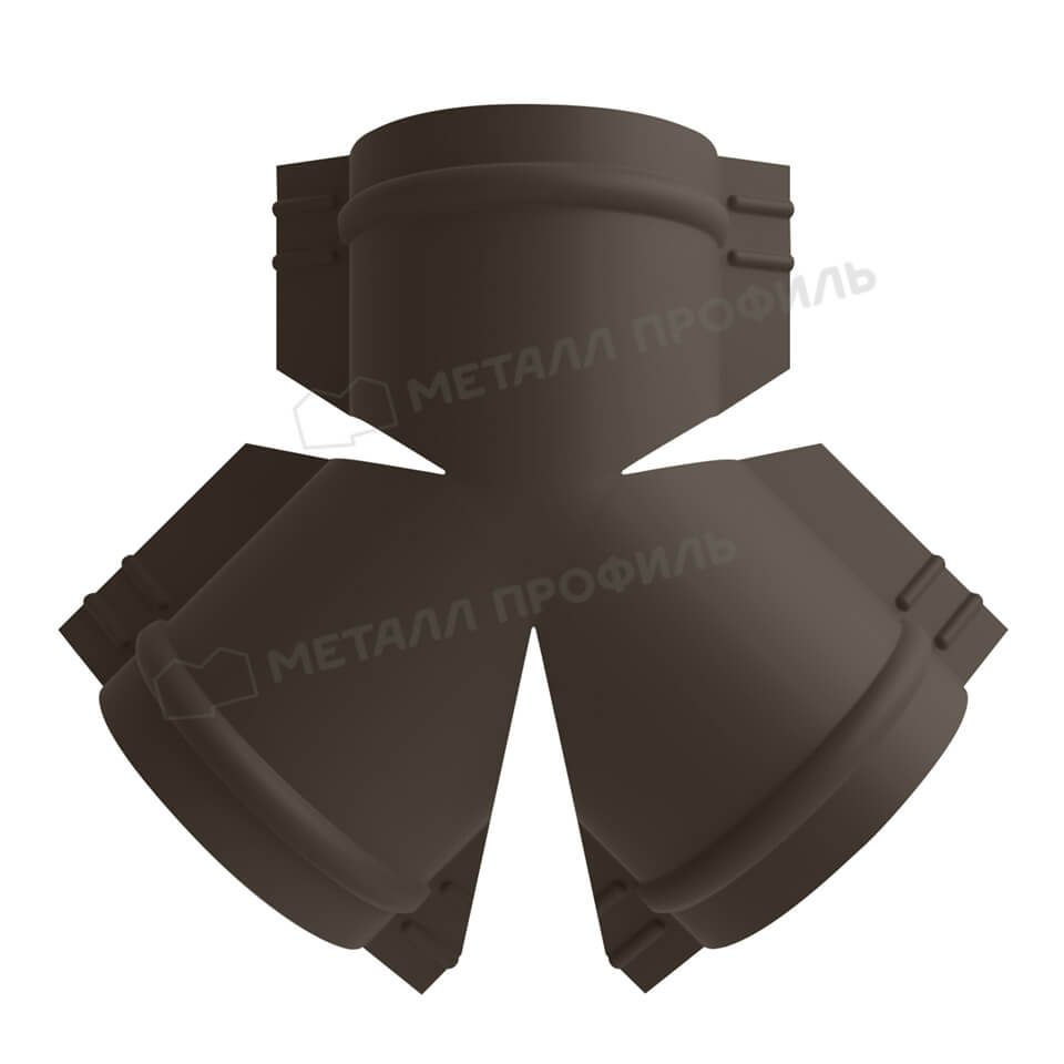 Y-образный тройник для круглого конька R110 (VikingMP E-20-RR32-0.5)