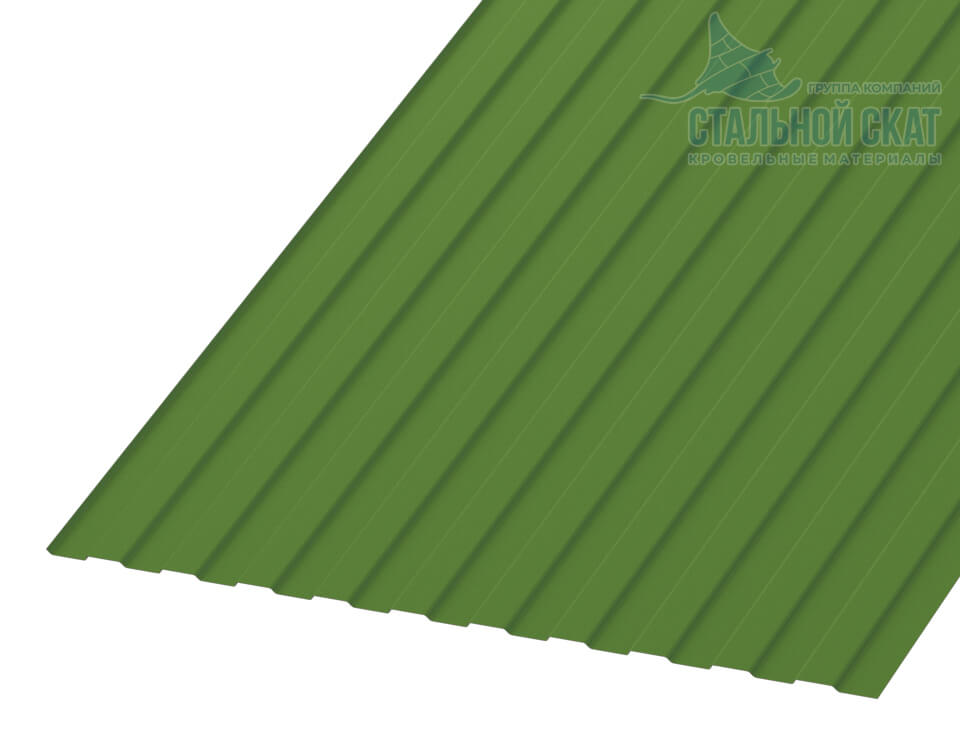 Профнастил С8 х 1150 - B NormanMP (ПЭ-01-6018-0.5)