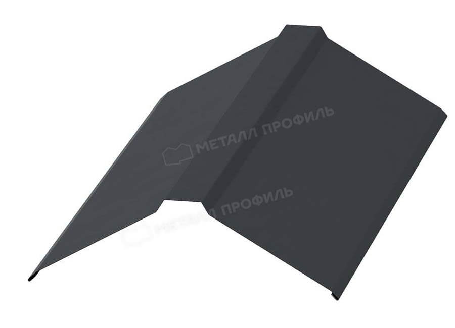 Планка конька плоского 120х120х2000 (PURETAN-20-RR23-0.5)