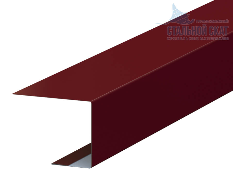 Планка завершающая FASTCLICK 50х38х3000 NormanMP (ПЭ-01-3005-0.5)