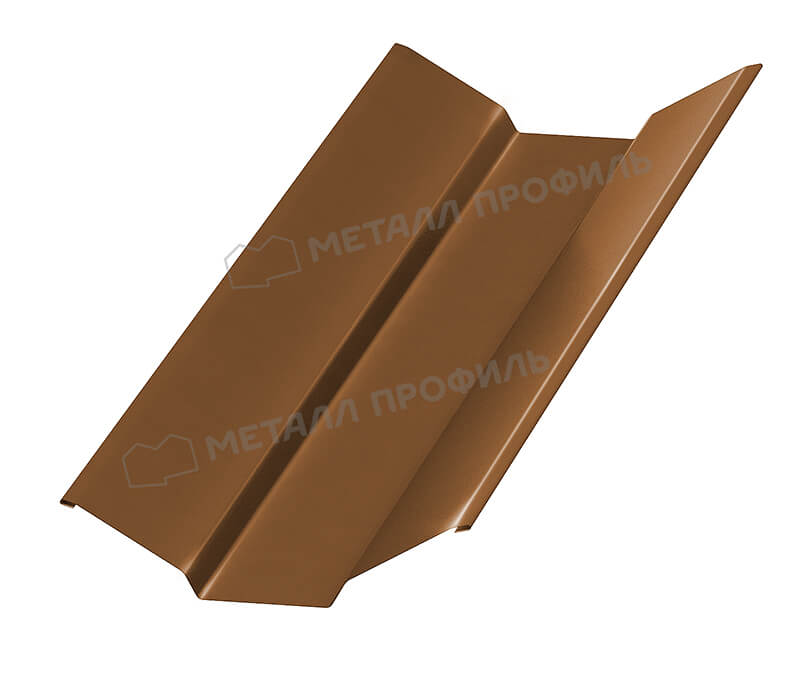 Планка ендовы верхняя 76х76х2000 (PURMAN-20-Argillite-0.5)