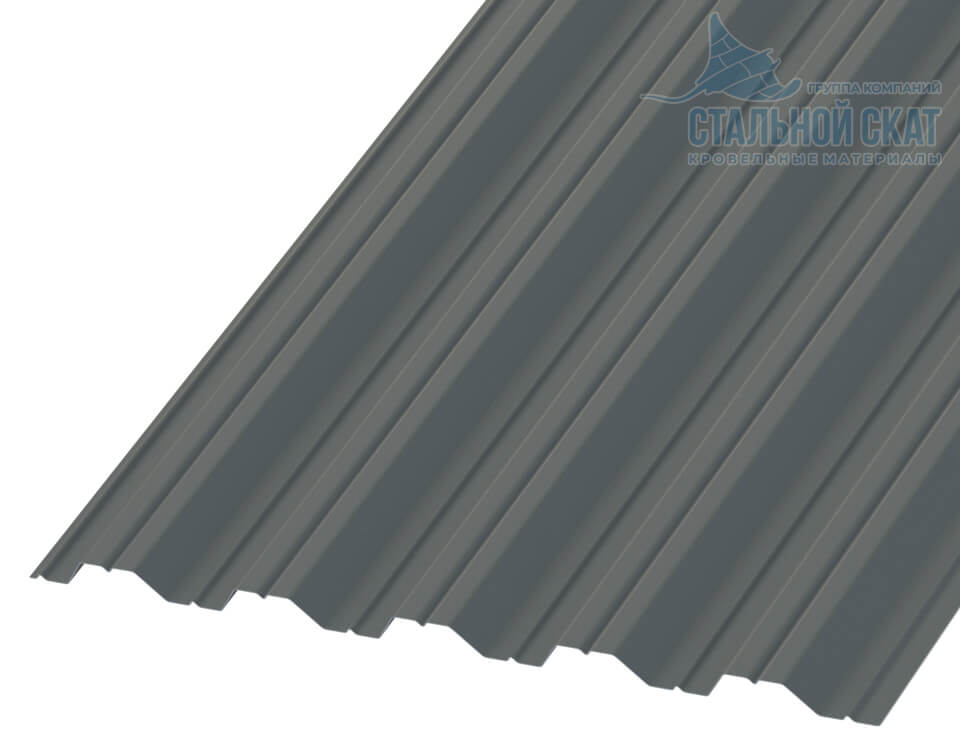 Профнастил НС35 х 1000 - B (VikingMP E-20-7016-0.5)