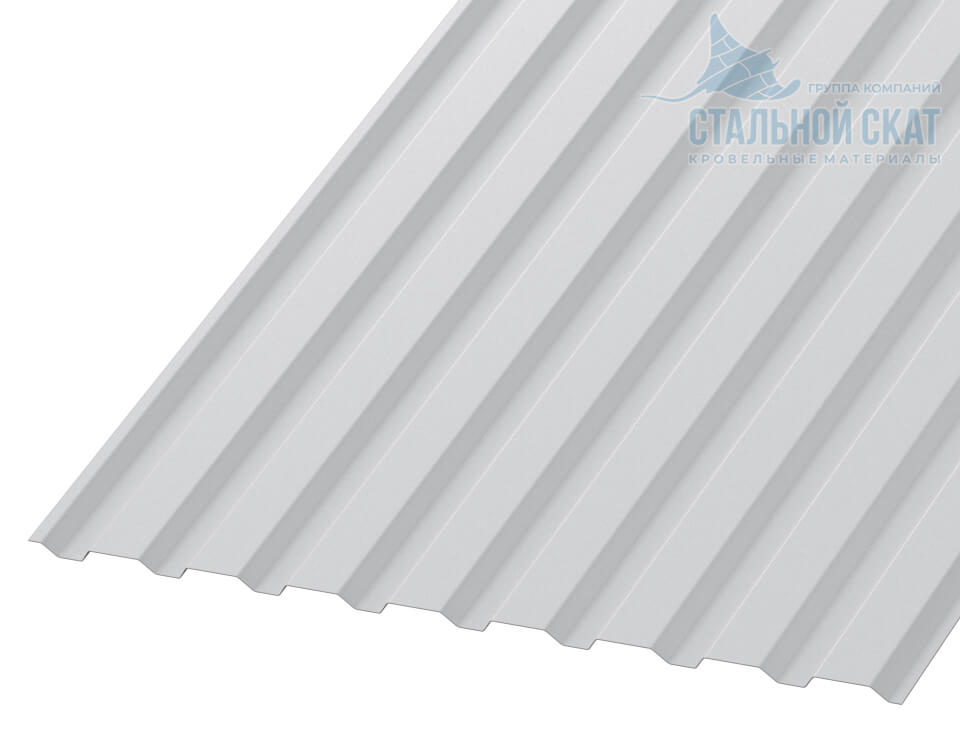 Профнастил МП20 х 1100 - A (ПЭ-01-9003-0.4±0.08мм)
