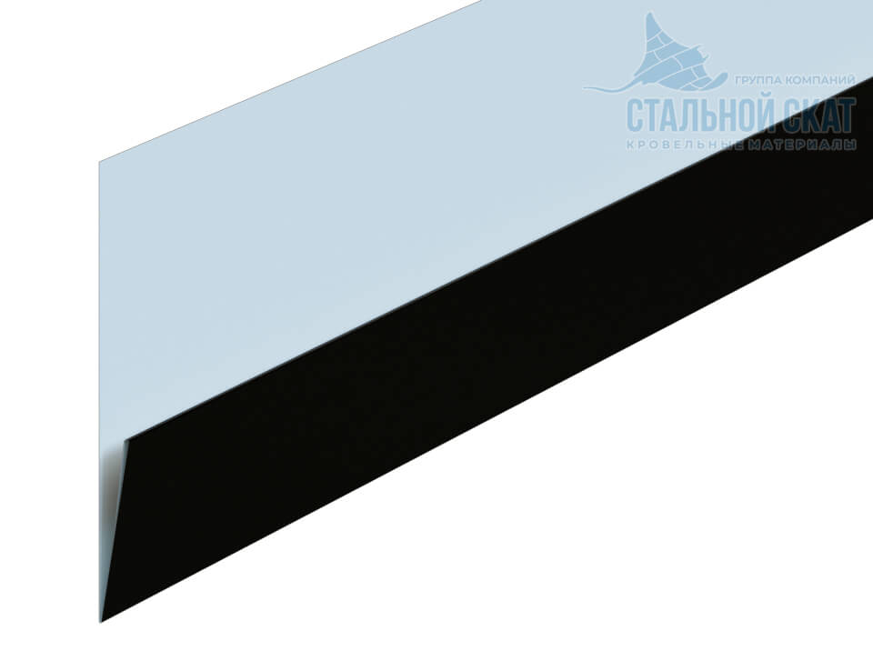 Планка начальная Lбрус-XL 20х50х3000 (PURMAN-20-9005-0.5)