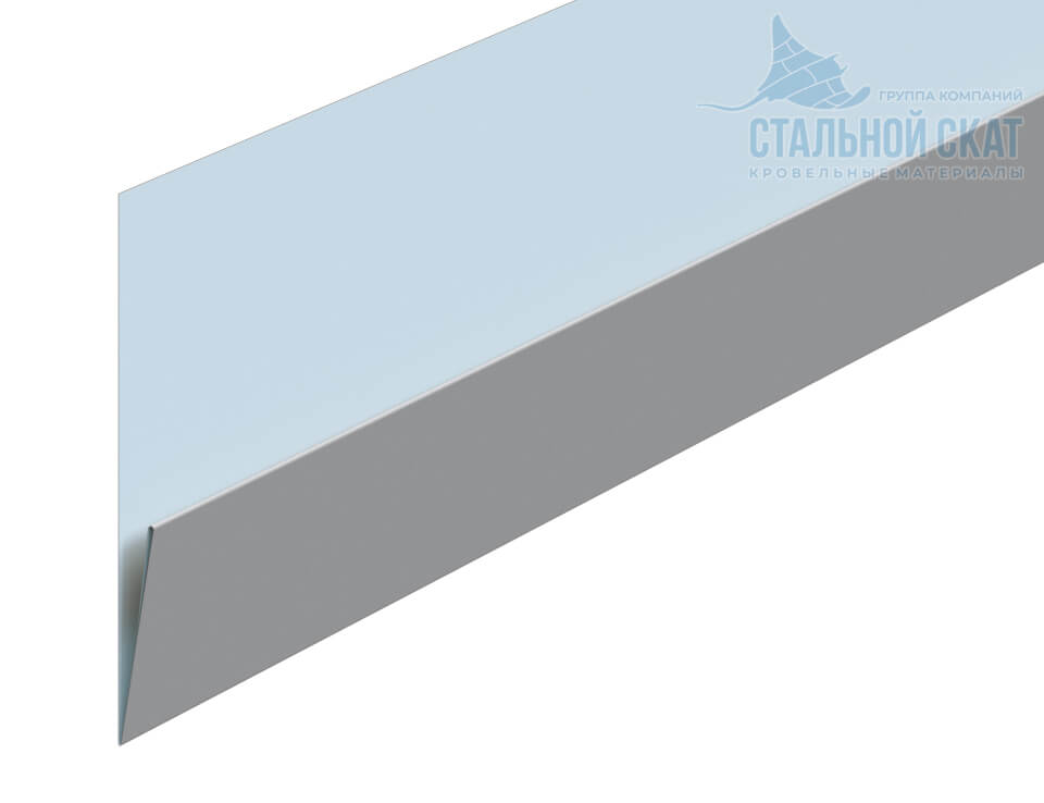 Планка начальная Lбрус-XL 20х50х3000 NormanMP (ПЭ-01-9003-0.5)