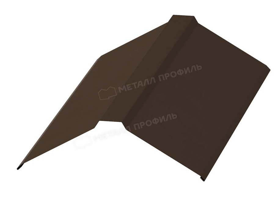 Планка конька плоского 120х120х2000 (Steelmatt-20-8017-0.4)
