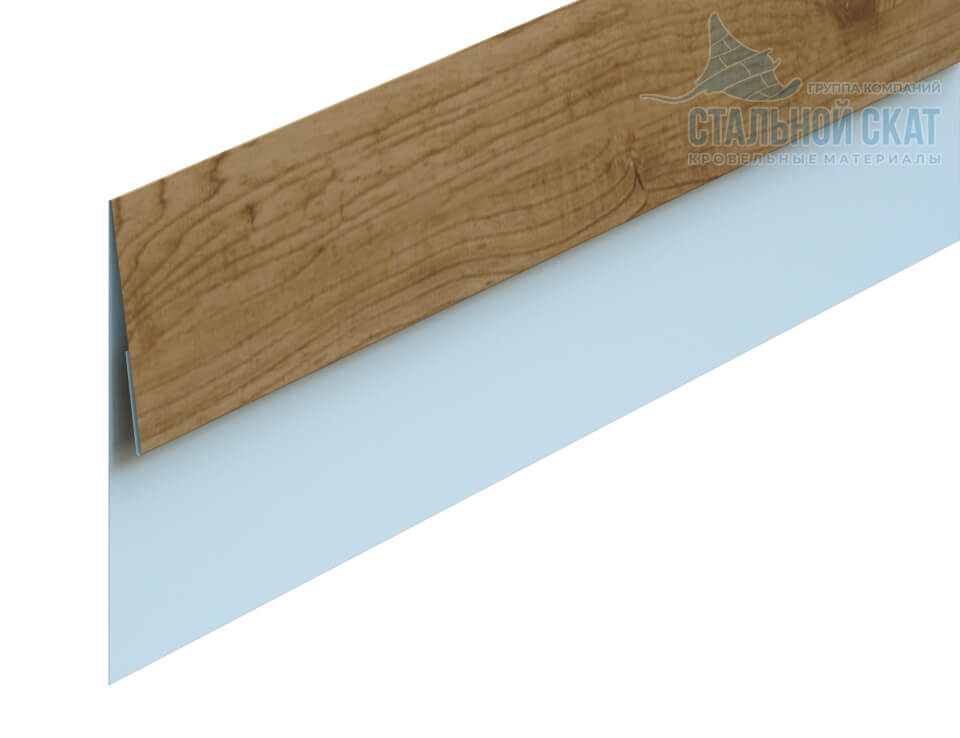 Планка финишная 48х25х3000 (ECOSTEEL_MA-01-Сосна-0.5)