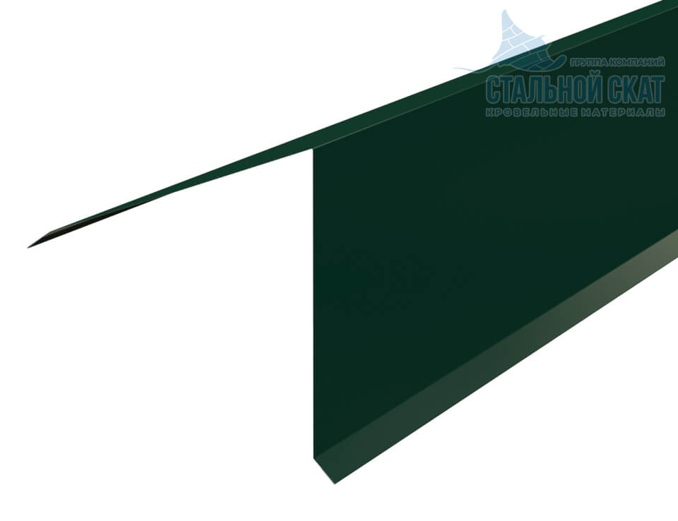 Планка конька кровли односкатной 185х185х2000 (VikingMP E-20-6005-0.5)