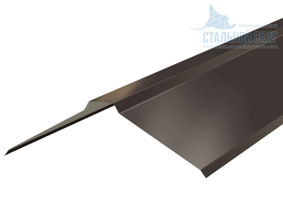 Планка конька плоского 150х150х2000 (VikingMP E-20-RR32-0.5)