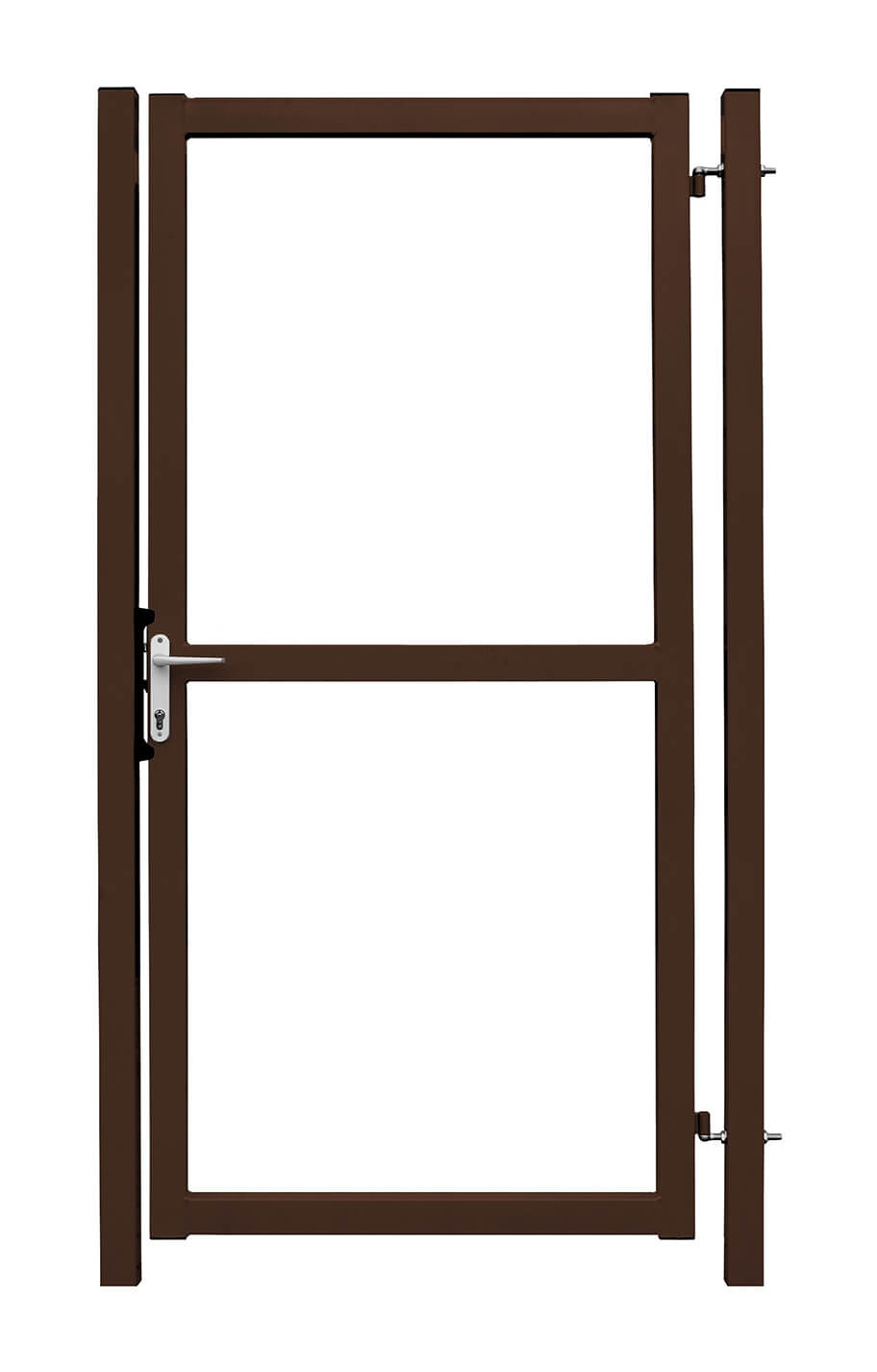 Калитка Colority цинк с замком 2,0х1 RAL 8017