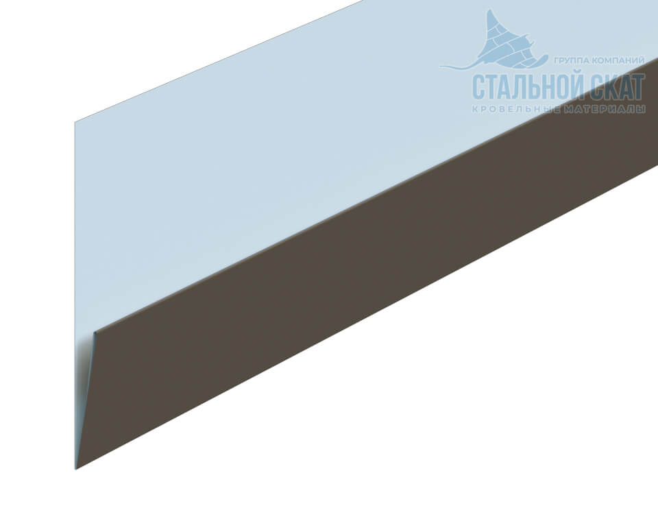 Планка начальная Lбрус-XL 20х50х3000 (ПЭ-01-1035-0.45)