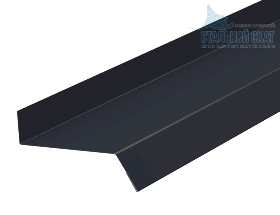 Планка отлива цоколя 50х20х2000 (PureTech_Mat-20-7021-0.5)