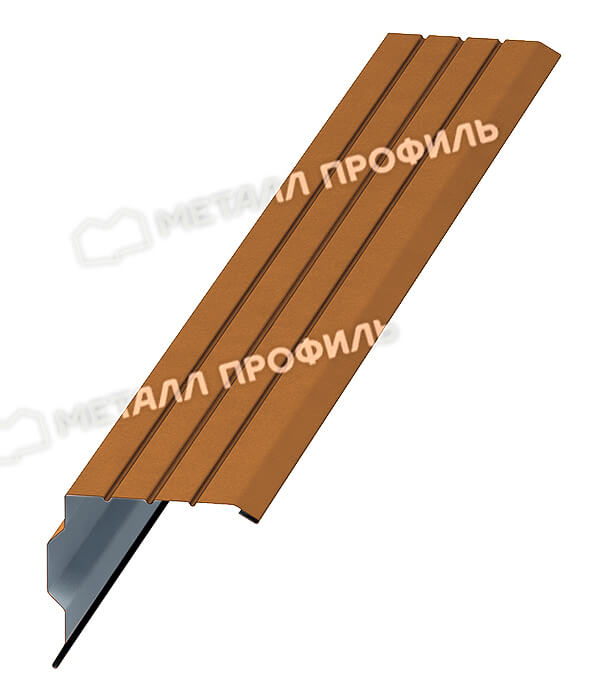 Планка торцевая 90х115х2000 (AGNETA-20-Copper\Copper-0.5)