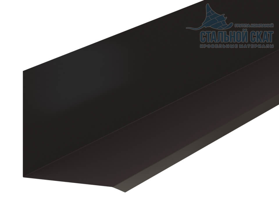 Планка примыкания верхняя к стене FASTCLICK 150х135х2000 (VikingMP-01-RR32-0.45)